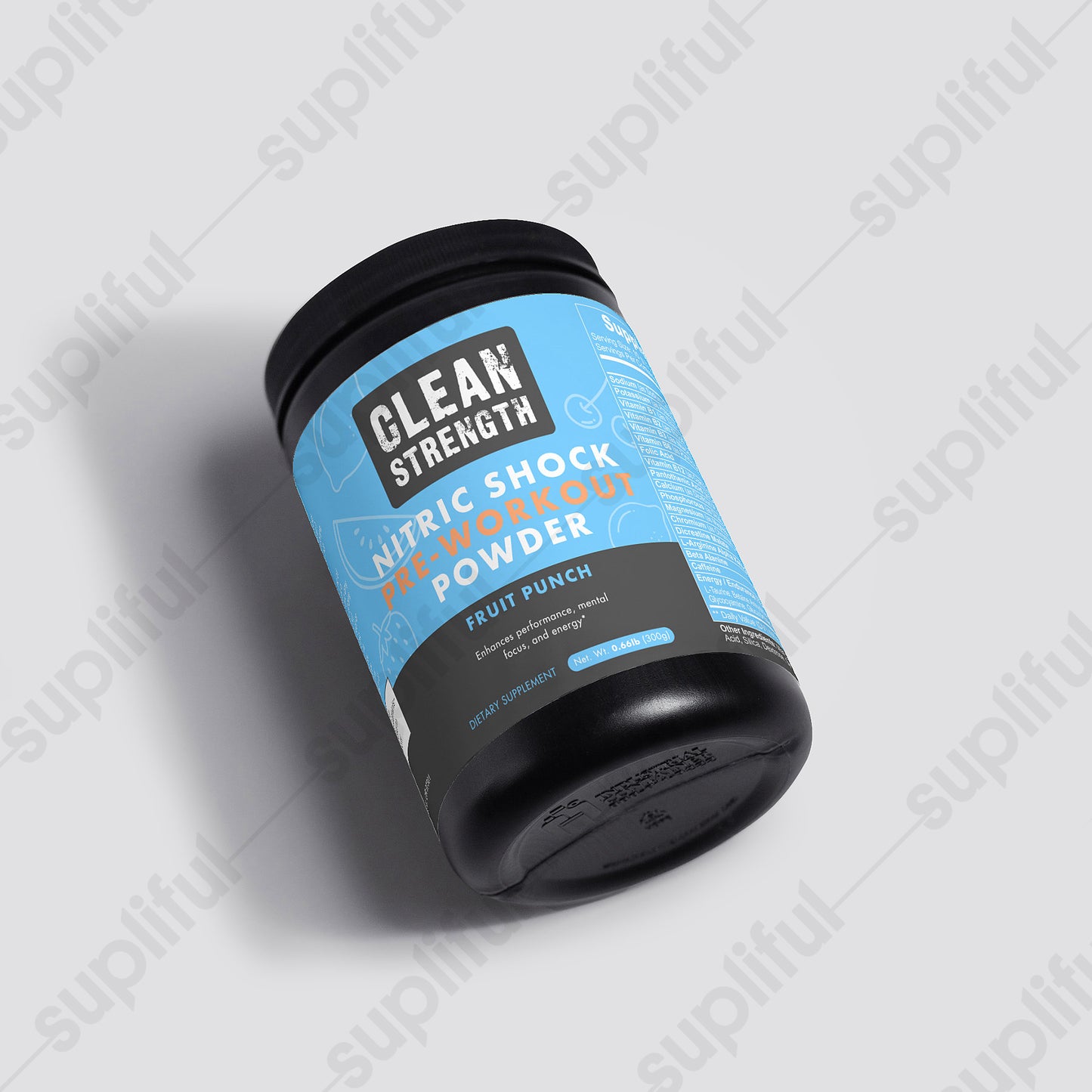 Nitric Shock Pre-Workout Powder (Fruit Punch)