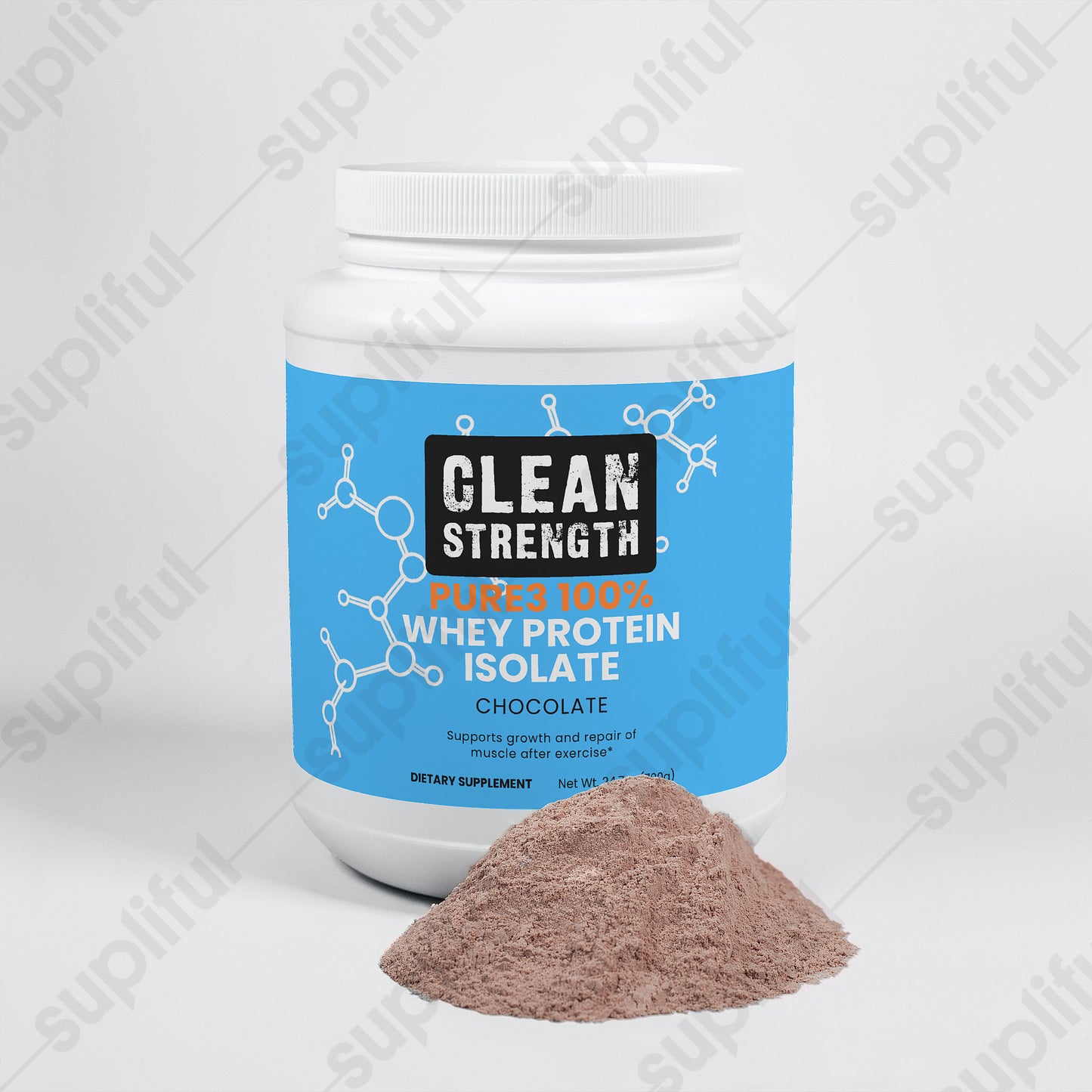 Pure3 100% Whey Protein Isolate (Chocolate)